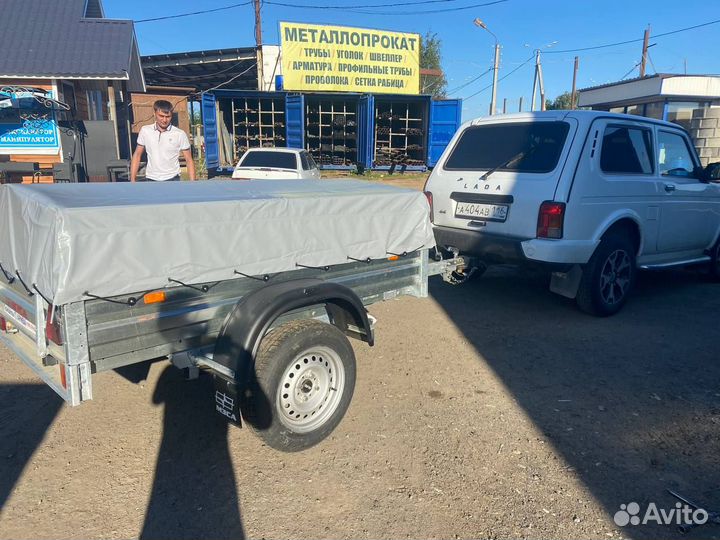 Прицеп 10.022 с тентом 50 см для автомобиля