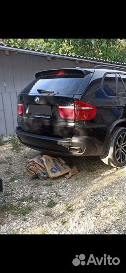 BMW X5 4.8 AT, 2007, битый, 999 999 км