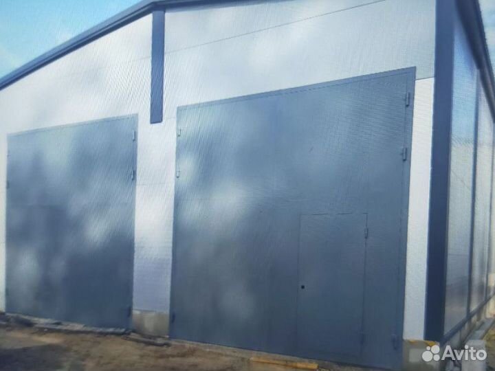 Ворота гаражные распашные