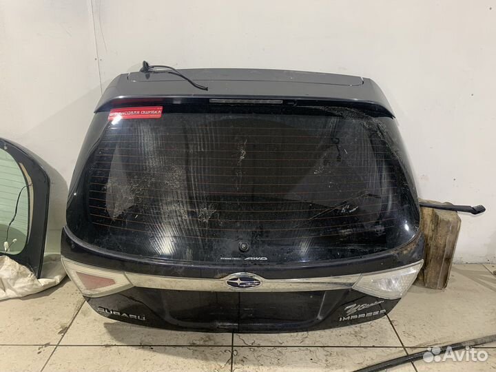 Багажник крышка impreza gh3