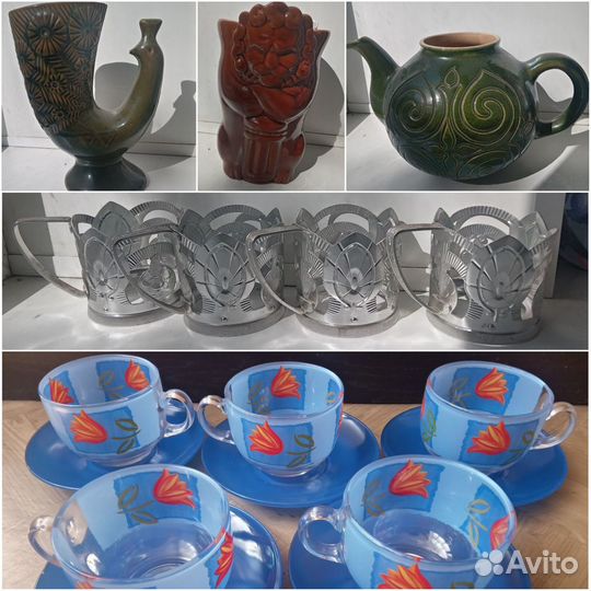 Кувшин. Керамика. Поднос. Кострюля.Корзина. IKEA