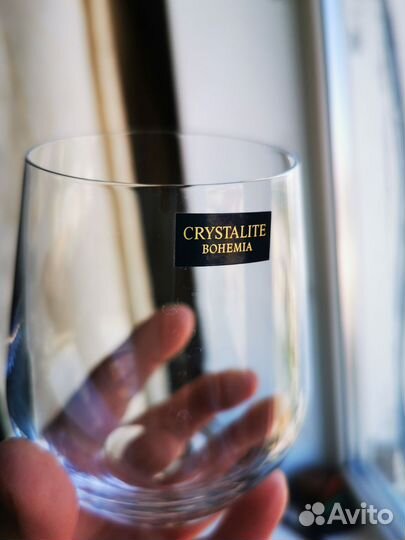 Хрустальные бокалы Богемия