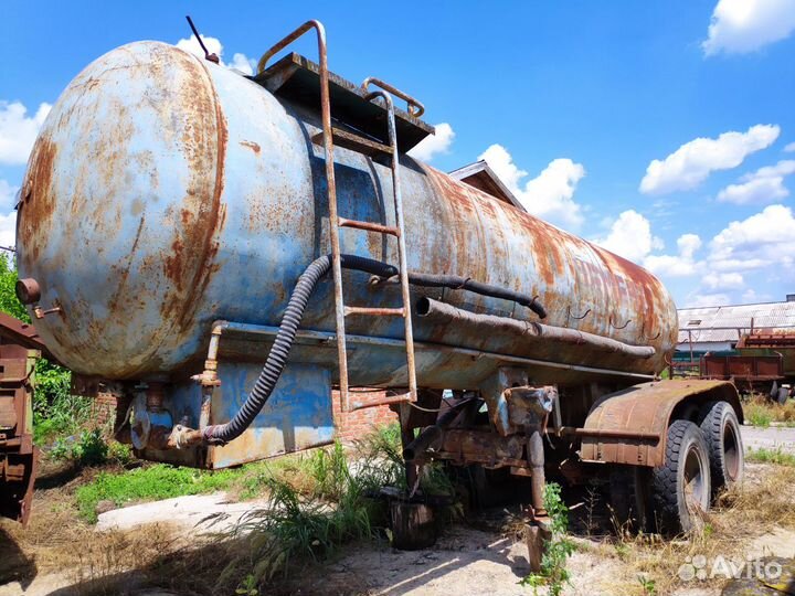 Полуприцеп-цементовоз цистерна ТЦ-11Б, 1988