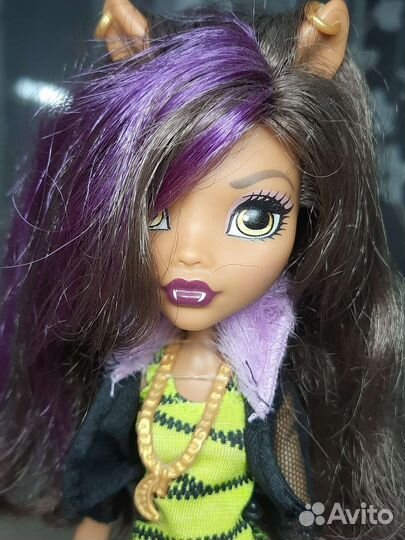 Кукла Монстер Хай клодин вульф Первый день в школе