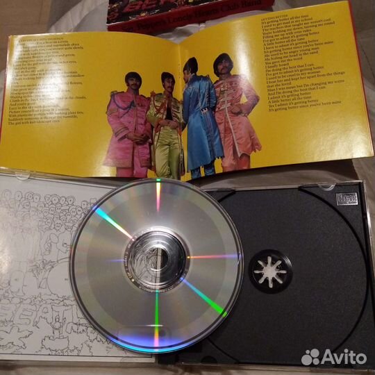 CD диск Битлз Beatles