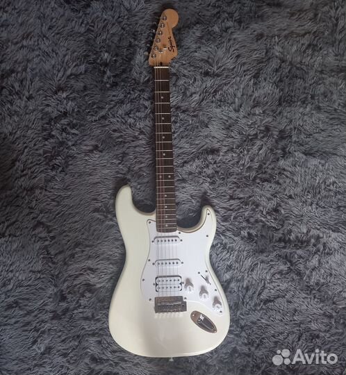 Электрогитара fender squier bullet HSS улучшенная