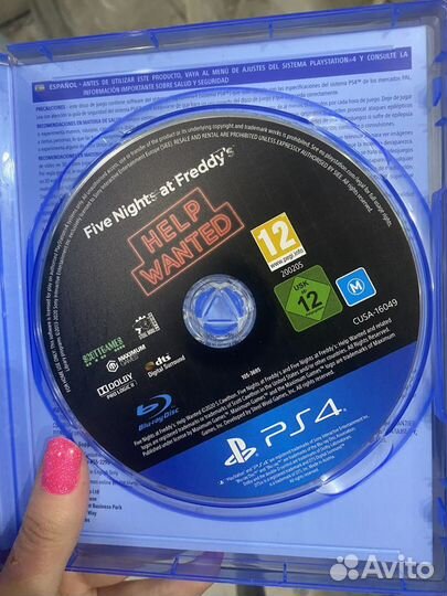 Игра Five nights AT freddy help wanted ps4