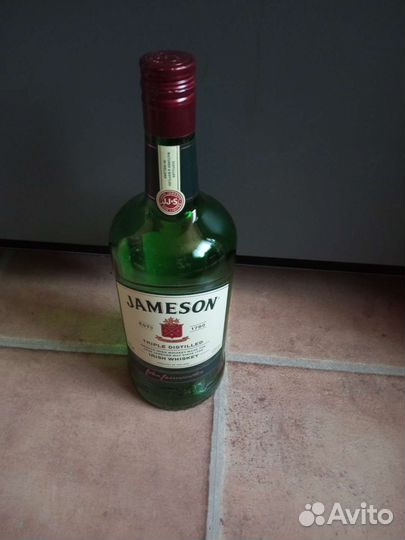 Бутылка после виски 1,75л