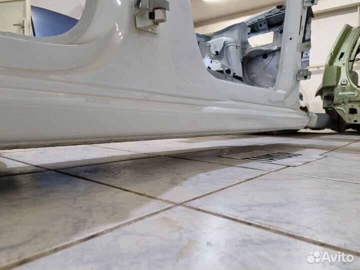 Правый порог со стойкой фольксваген поло седан 16