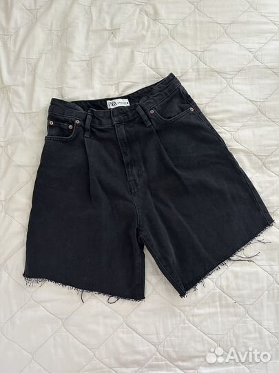 Джинсовые шорты zara