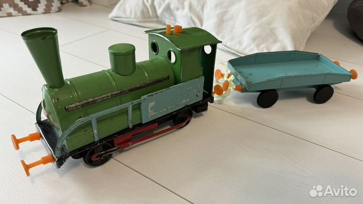 Поезд советский СССР паровоз игрушка