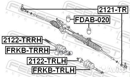 Пыльник рейки рулевой левый Ford Transit