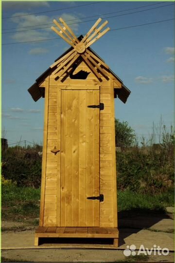 Уличный туалет прямоугольник фво 958