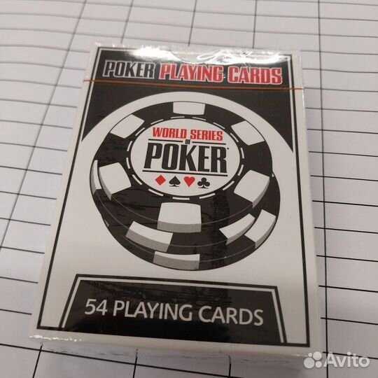 Карты игральные world series of poker