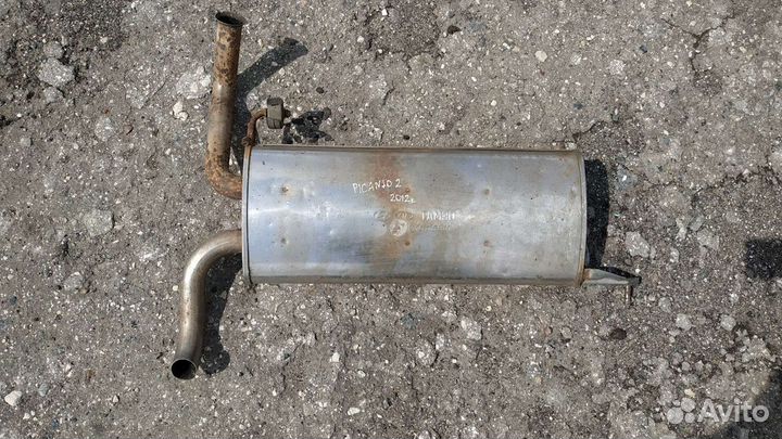 Глушитель Киа Пиканто 2