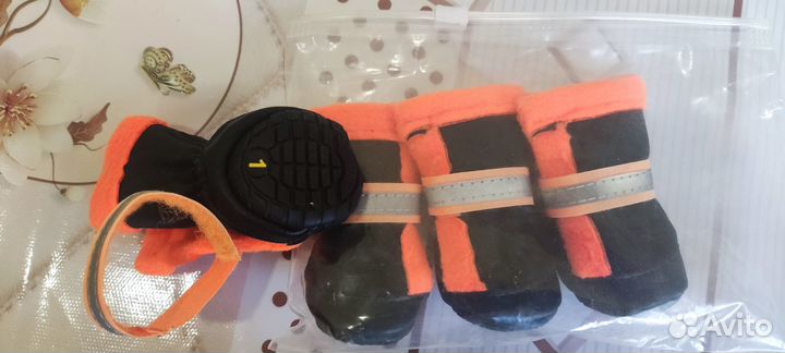 Ботинки для собак мелких пород