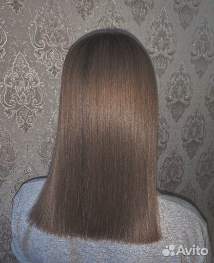 Кератиновое выпрямление волос на дому