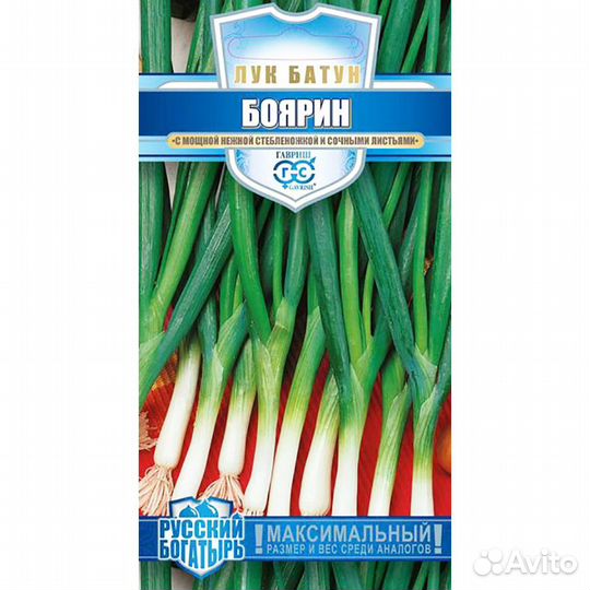 Лук батун Боярин