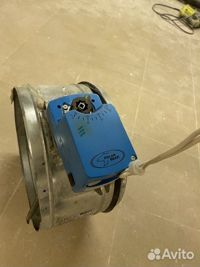 Электропривод polar bear AST04, клапан КВК 315М