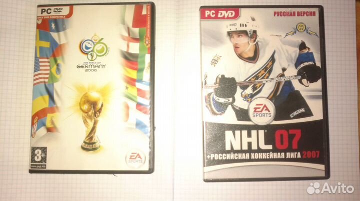 Игра PC DVD Футбол Хоккей