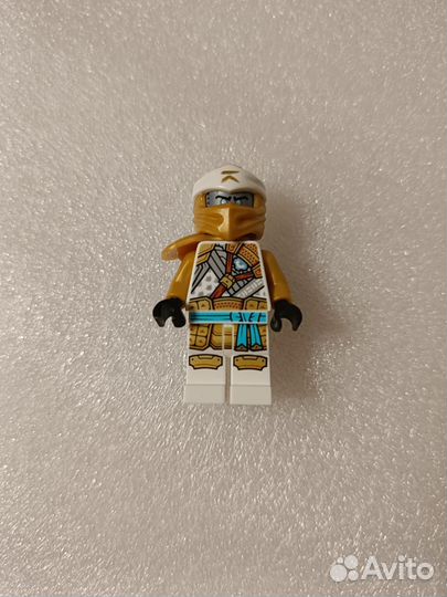 Lego ninjago Zane (Golden Ninja) -Crystalized
