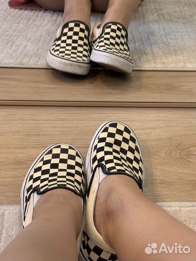 Слипоны vans 38