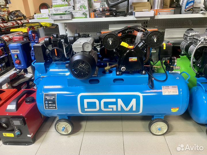 Компрессор воздушный DGM ременной