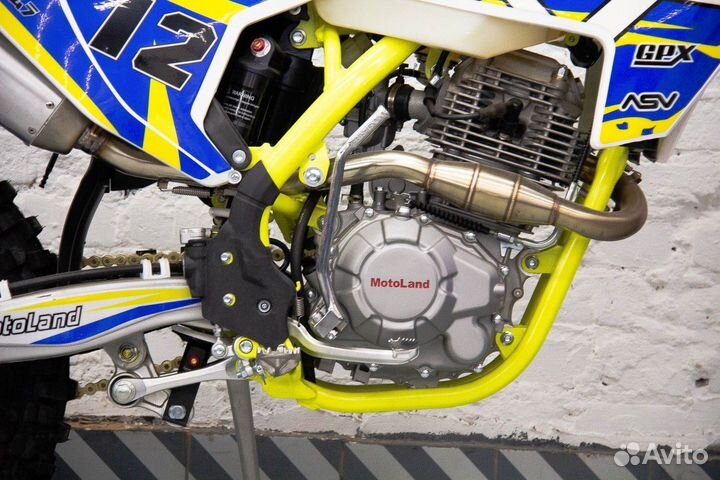 Кроссовый мотоцикл motoland xt300 st (174mm-3)