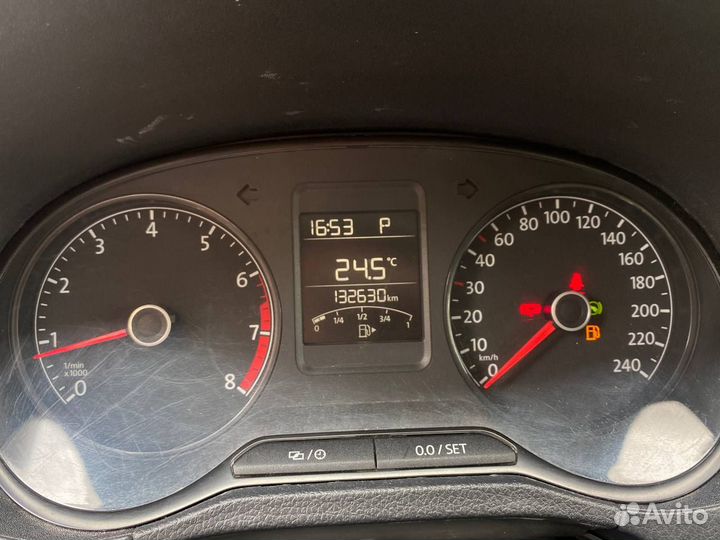 Volkswagen Polo 1.6 AT, 2016, 132 630 км