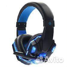 Наушники игровые soyto sy830mv синие