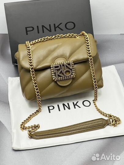 Сумка pinko натуральная кожа