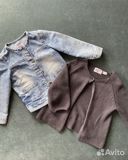 Пакет детских вещей zara next на девочку 3-4 года