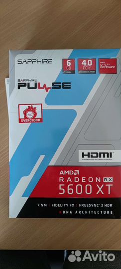 Видеокарта Rx5600xt