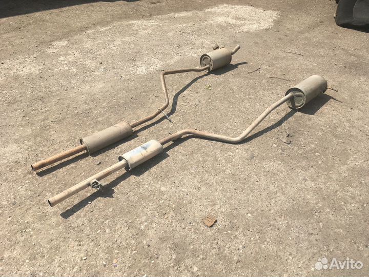 Глушитель Renault Logan Sandero Логан 2014 2008