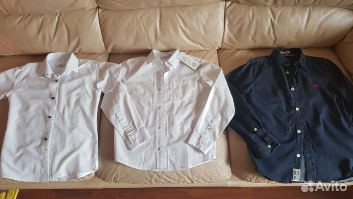 Рубашки и брюки128-134