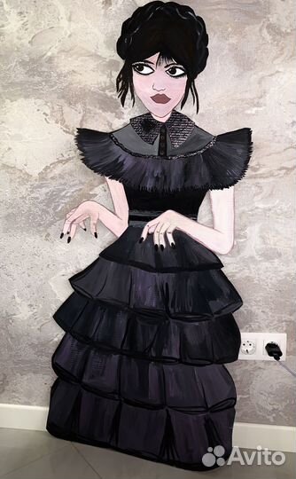 Фигурка Уэнсдэй Wendnesday декор