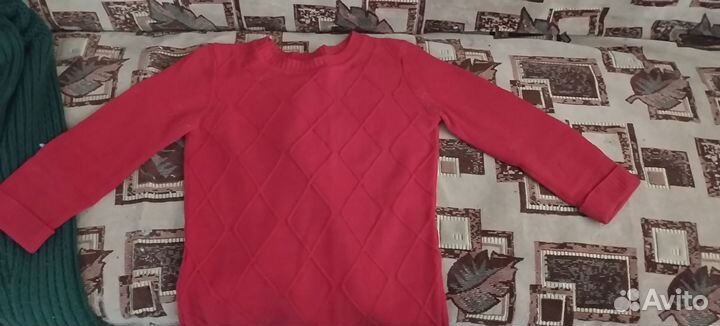 Вязаное платье длинное