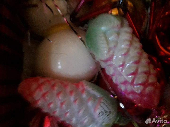 Игрушки елочные.Производство СССР