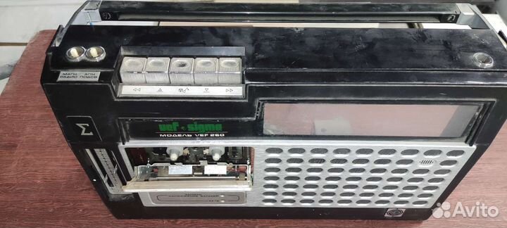 Радио магнитола Vef sigma 260