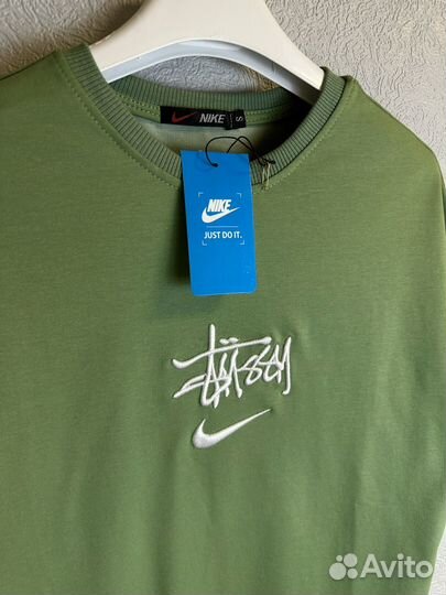 Футболка Nike Stussy оверсайз