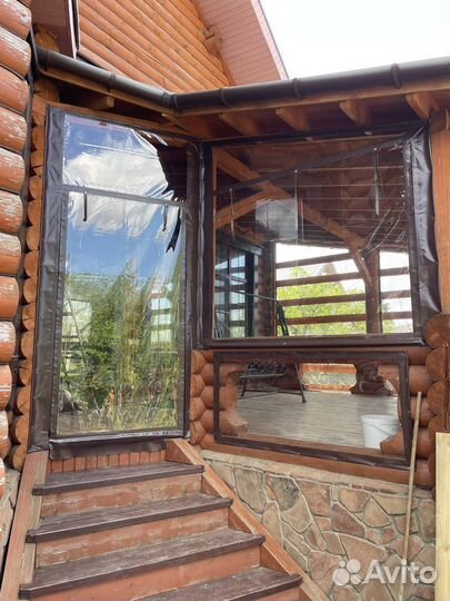 Мягкие окна для беседки