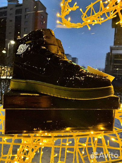 Кроссовки Nike Air Jordan тёплые (Арт.89725)