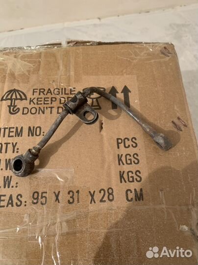 Трубка маслоподачи на турбину subaru forester