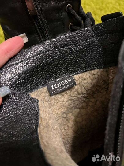 Ботинки женские 38 размера кожаные