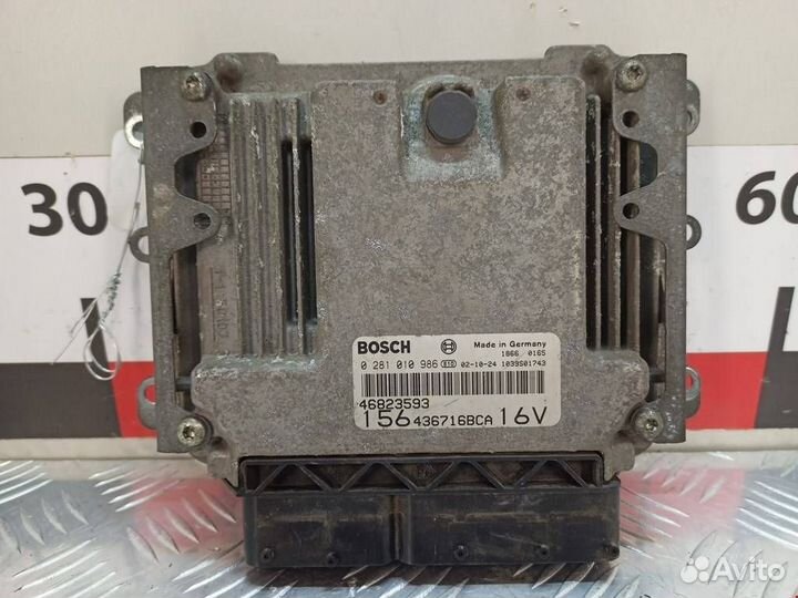 Блок управления двигателем Alfa Romeo 156 932 2002