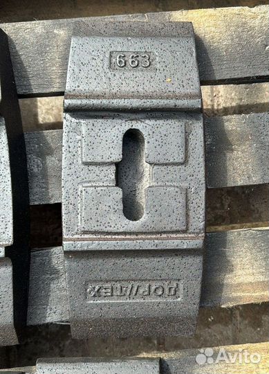 Лопатка смесителя абз Ammann (Аманн)