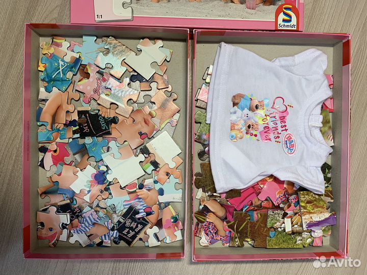 Baby born пазлы одежда для куклы 43 см