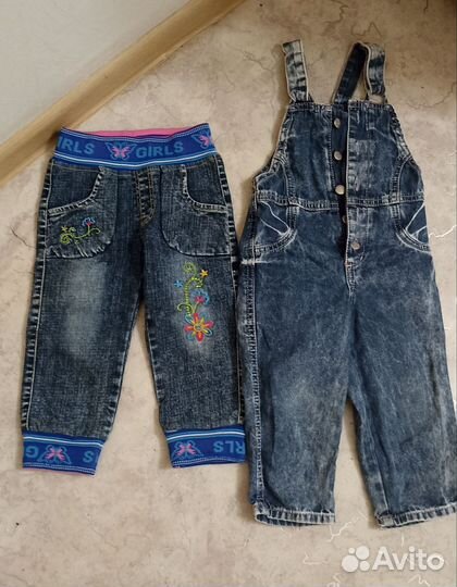 Пакет вещей на девочку 86-92