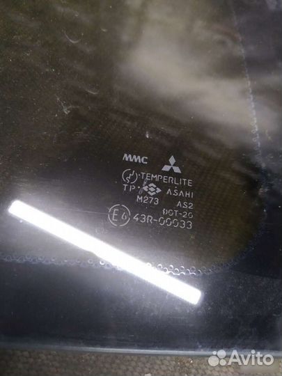 Стекло сдвижной двери Митцубиси рвр n23