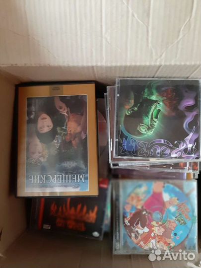 Dvd диски, аудиокассеты